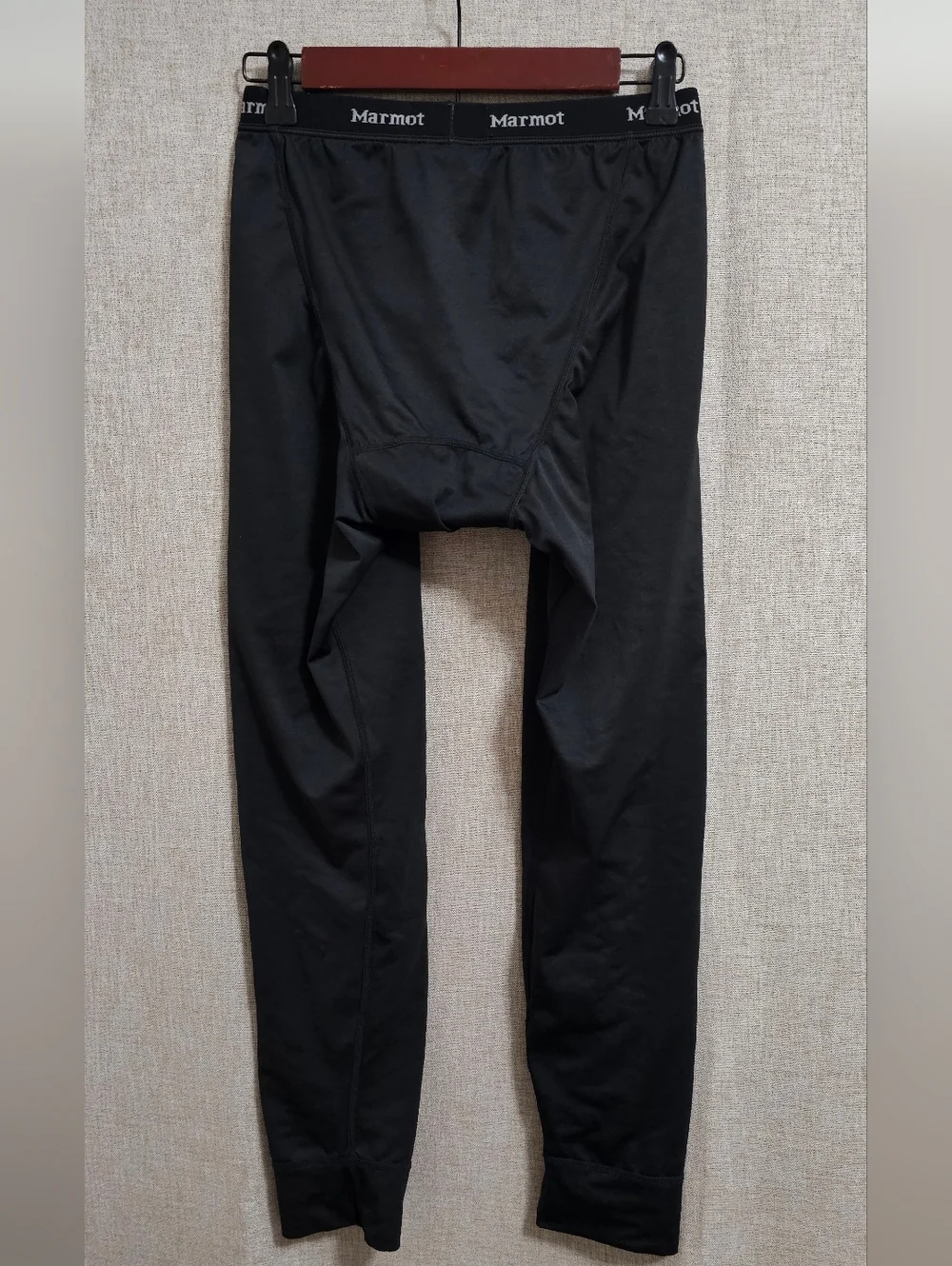Marmot Men's Black Thermal Base Layer Long Johns